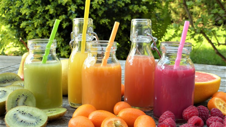 Various Fruit Juices